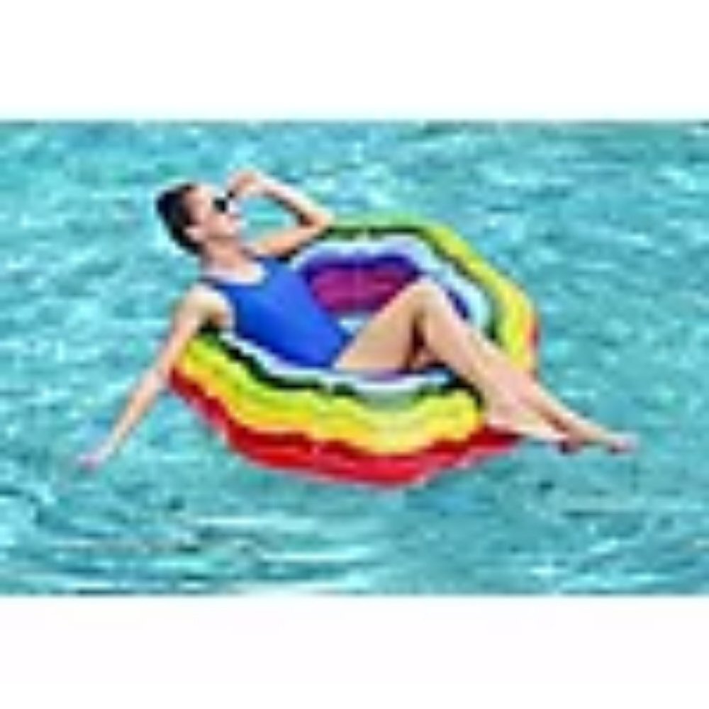 Bestway H2OG! Rainbow Ribbon Swim Tube Swim Ring Ages 12+